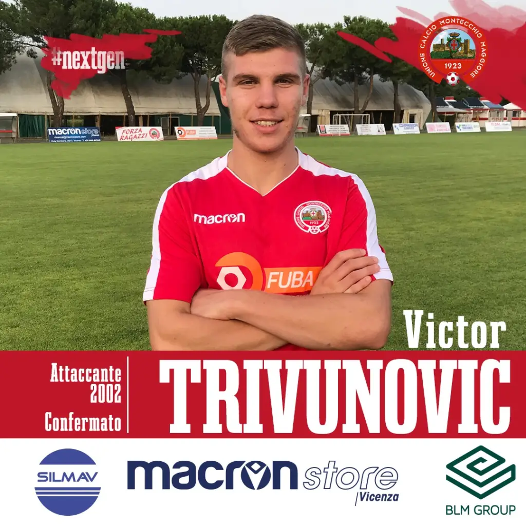 VICTOR TRIVUNOVIC CONFERMATO AL MONTECCHIO MAGGIORE