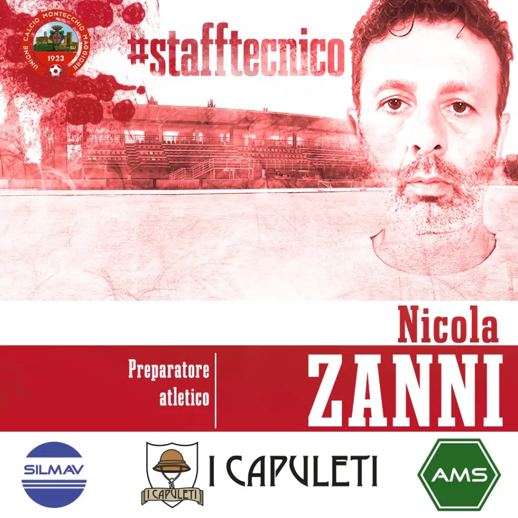 NICOLA ZANNI NUOVO PREPARATORE ATLETICO DEL MONTECCHIO MAGGIORE