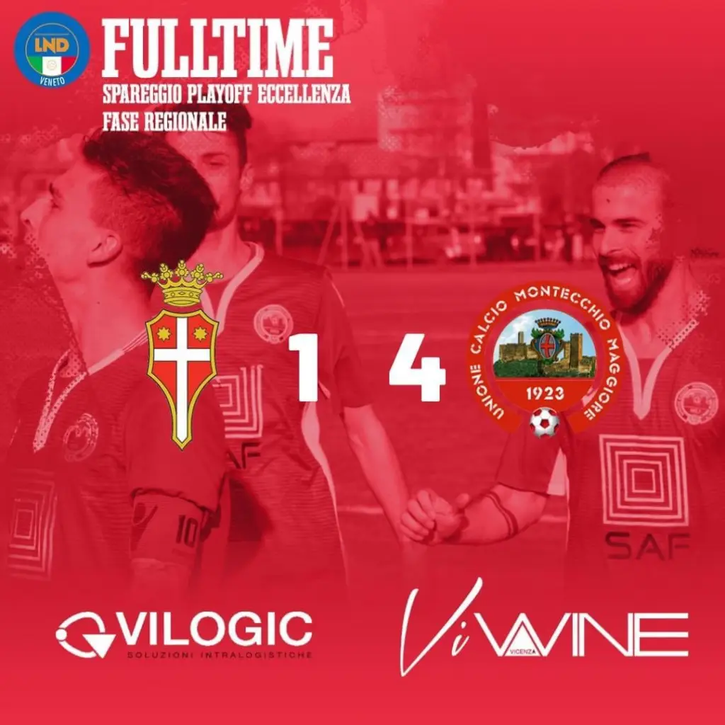 MONTECCHIO MAGGIORE-TREVISO 4-1 (dopo i calci di rigore)