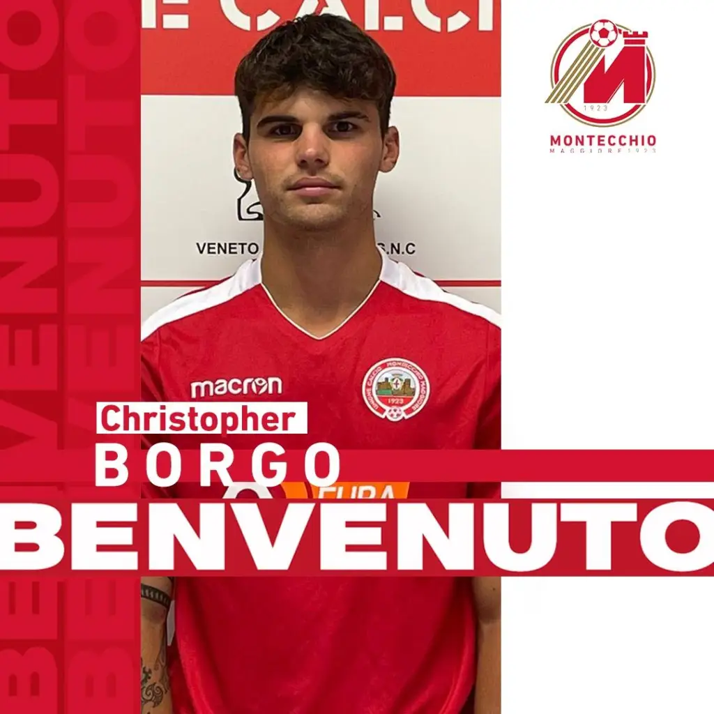 CHRISTOPHER BORGO NUOVO ATTACCANTE DEL MONTECCHIO MAGGIORE