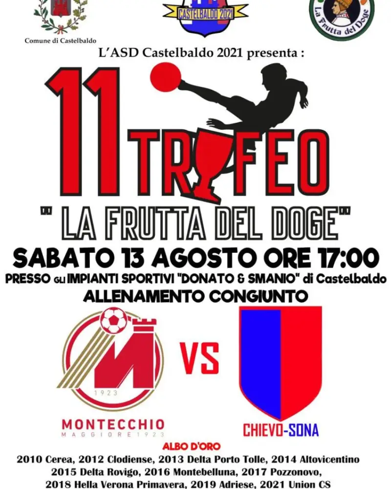 11° TROFEO “LA FRUTTA DEL DOGE”