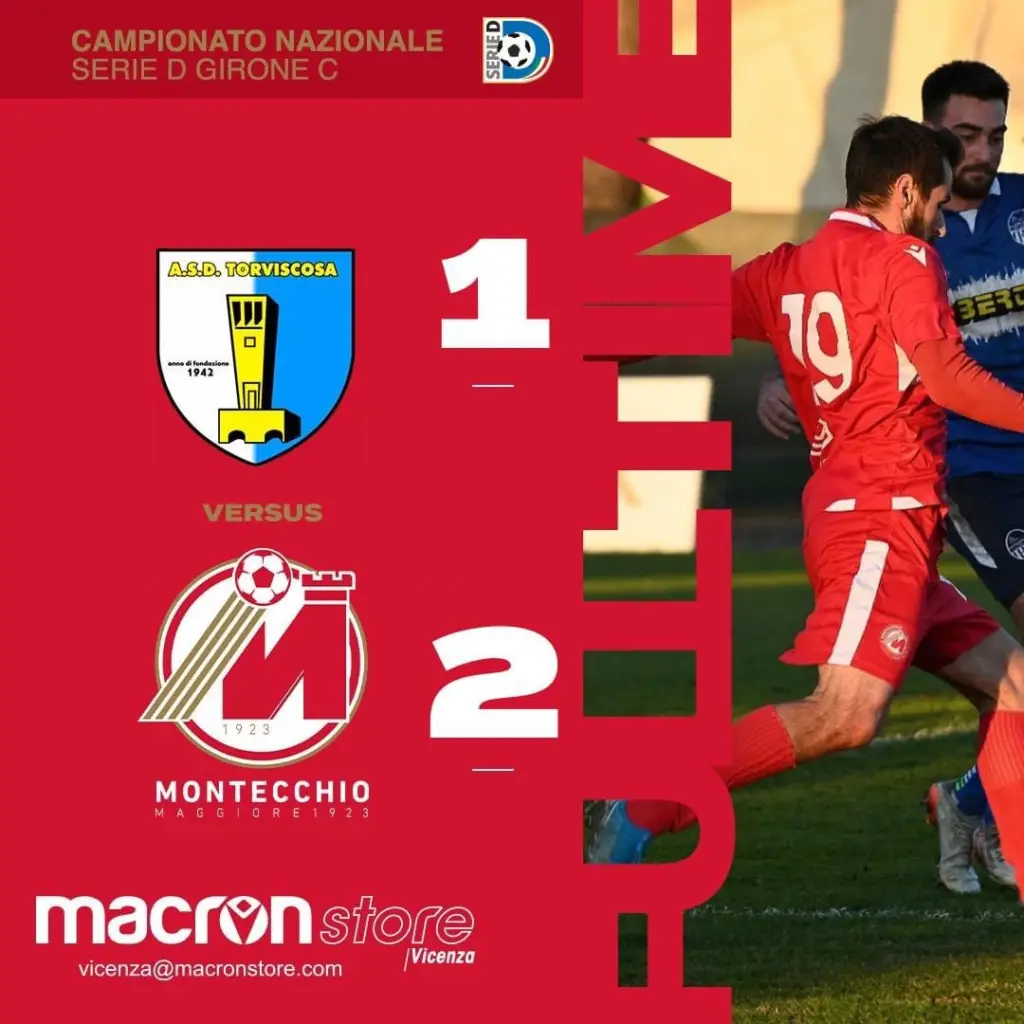 TORVISCOSA-MONTECCHIO 1-2