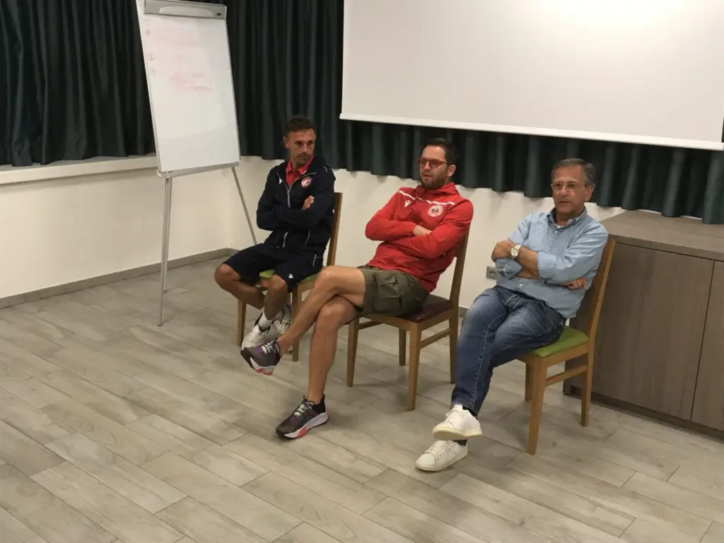 IL SALUTO DEL PRESIDENTE IN RITIRO A CLOZ