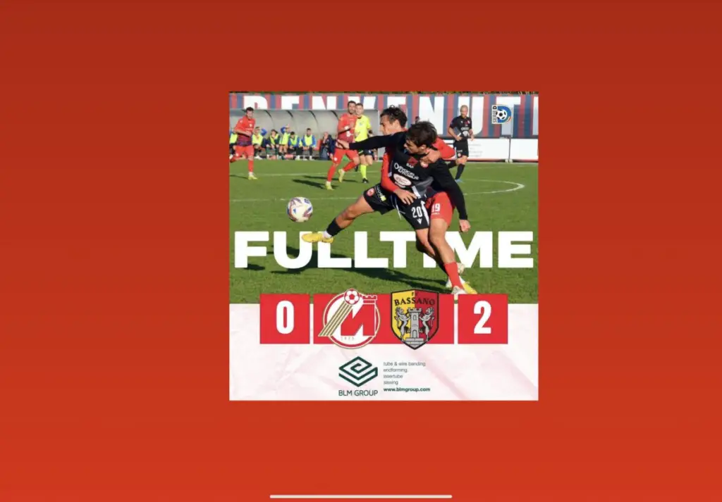 MONTECCHIO MAGGIORE – BASSANO 0-2