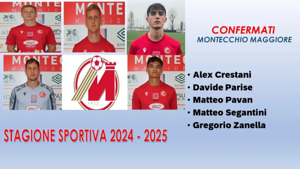 Cinque conferme per la prossima stagione sportiva 2024-25