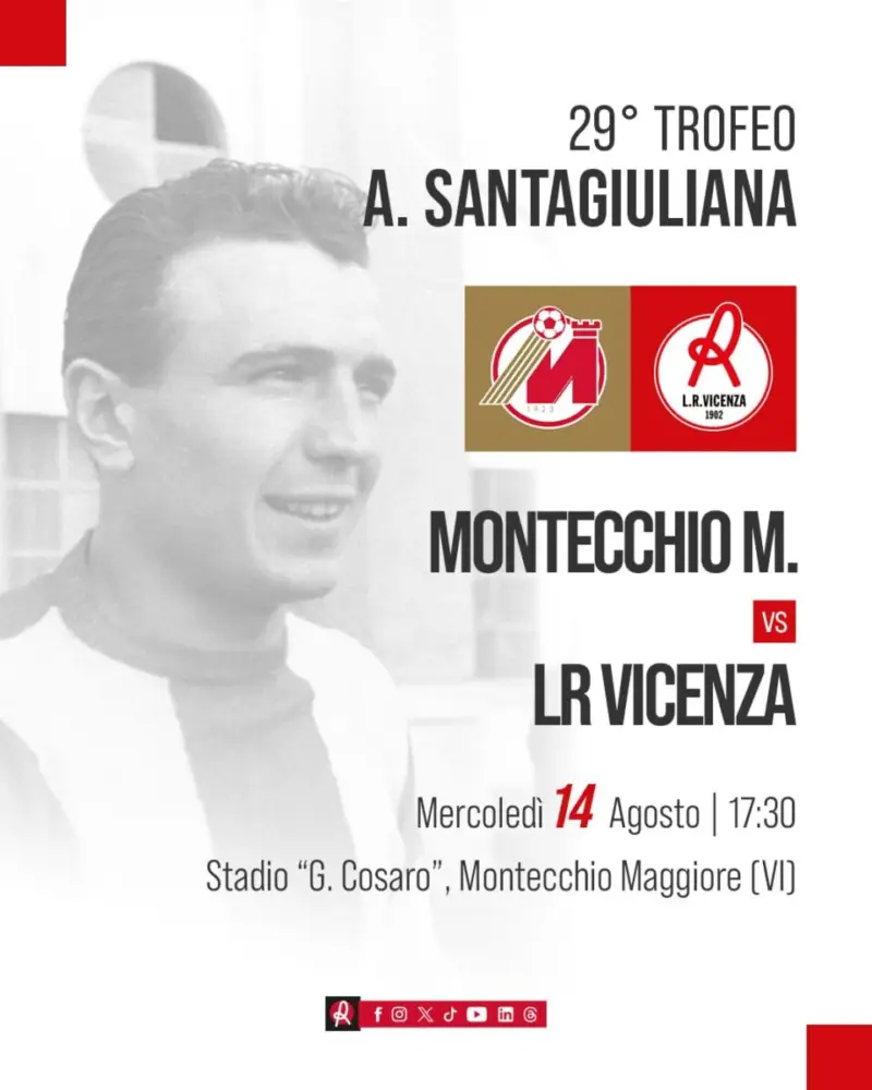 XXIX MEMORIAL SANTAGIULIANA : PREVENDITA BIGLIETTI
