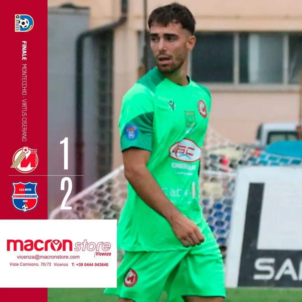 full time montecchio maggiore – virtus ciserano bergamo 1-2