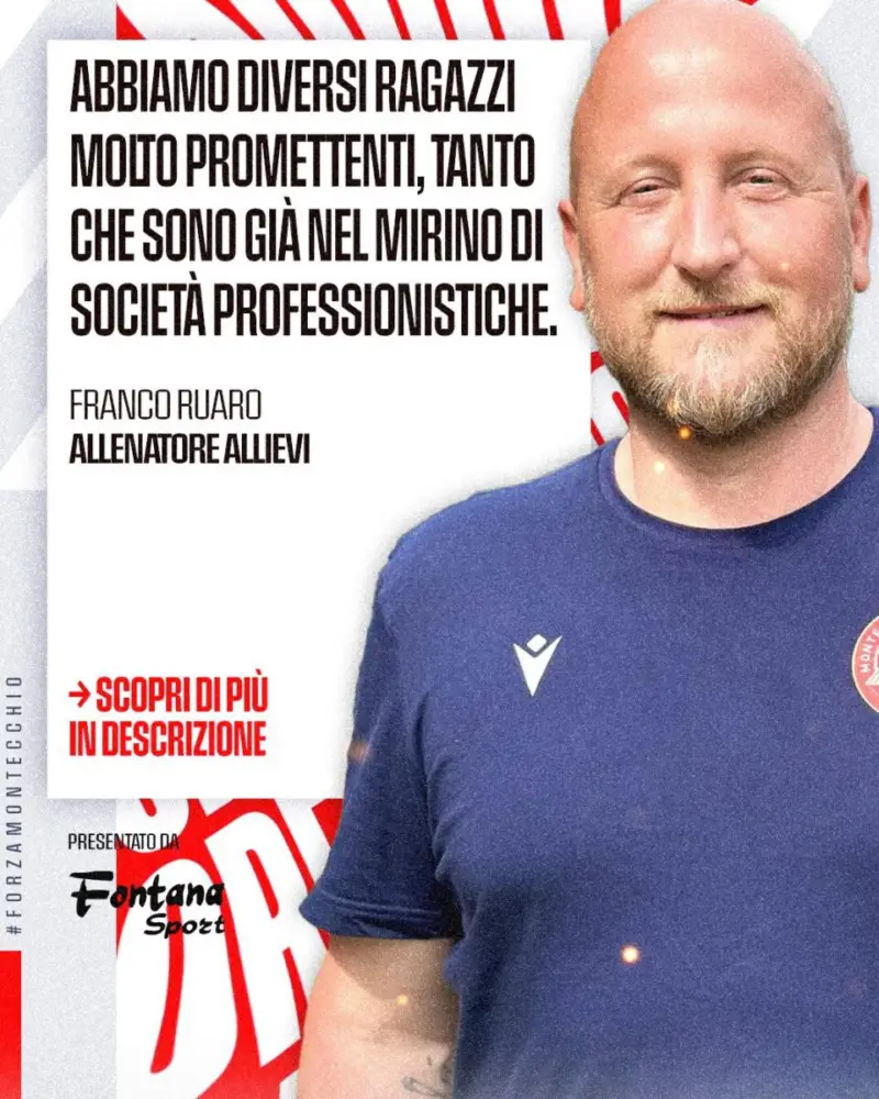 Mister Ruaro:”Abbiamo diversi ragazzi molto promettenti, tanto che sono già nel mirino di società professionistiche.”