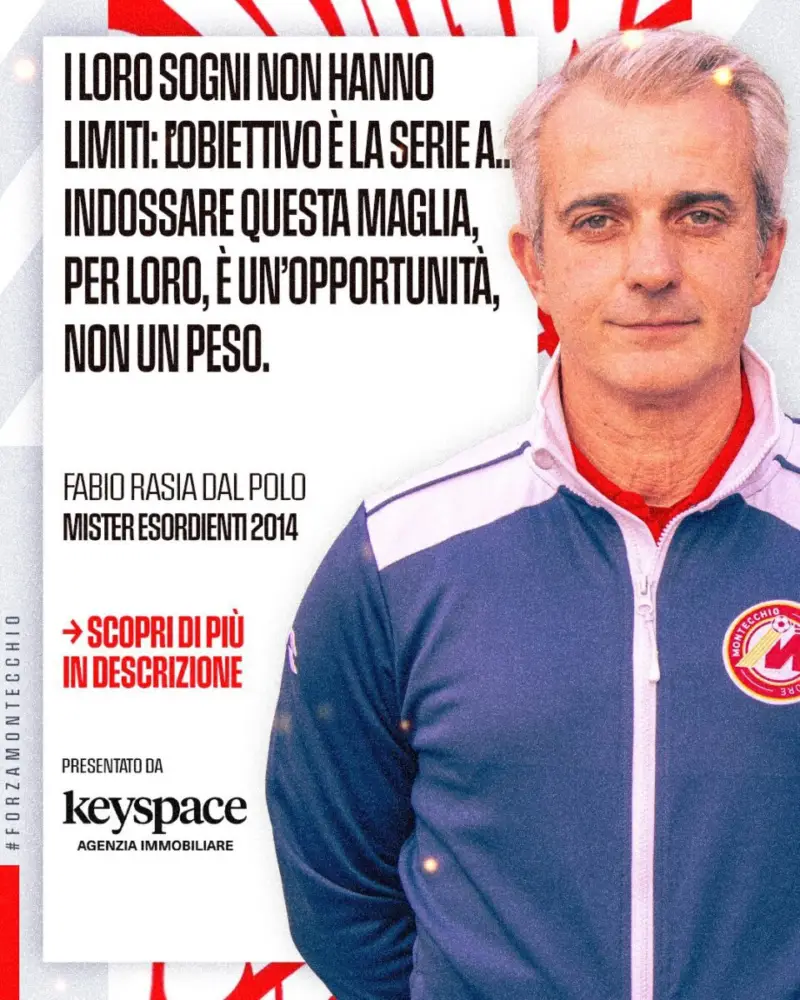 Mister Rasia Dal Polo: “I loro sogni non hanno limiti: l’obiettivo è la serie A…”