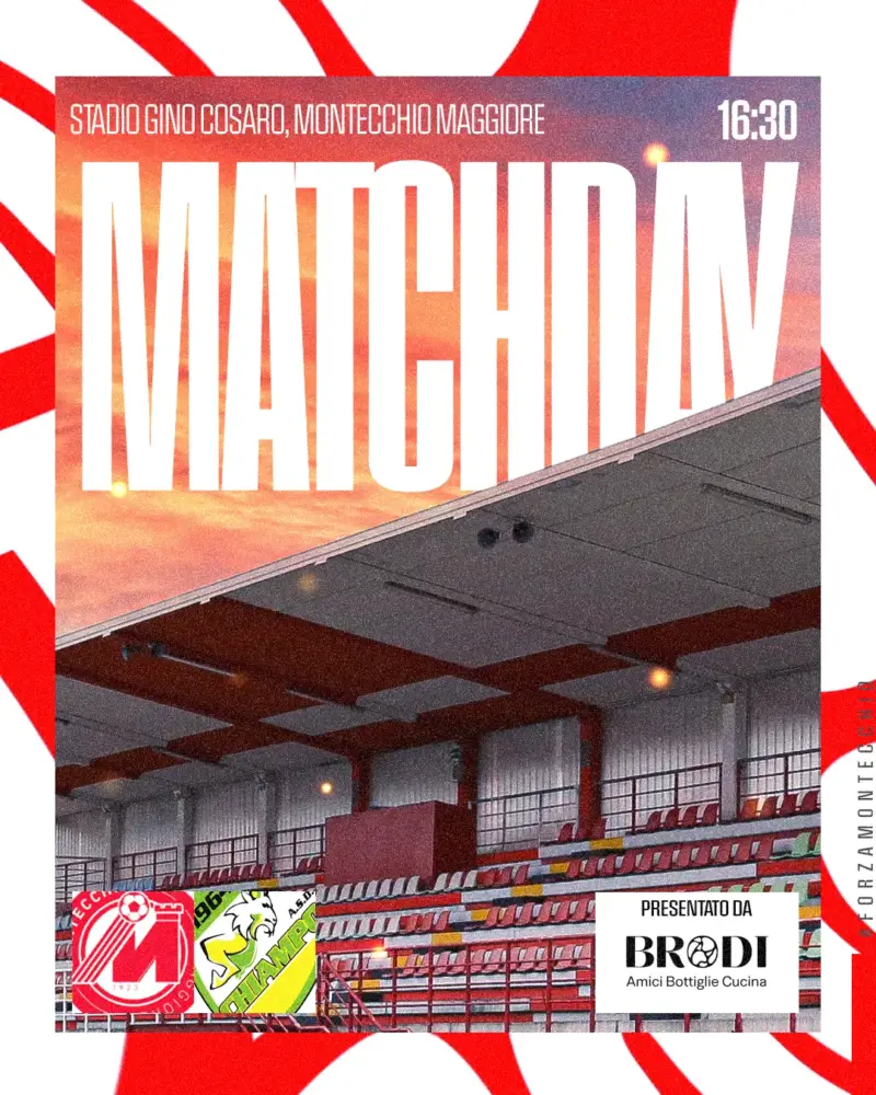 Coppa Italia, matchday: Montecchio Maggiore – Chiampo