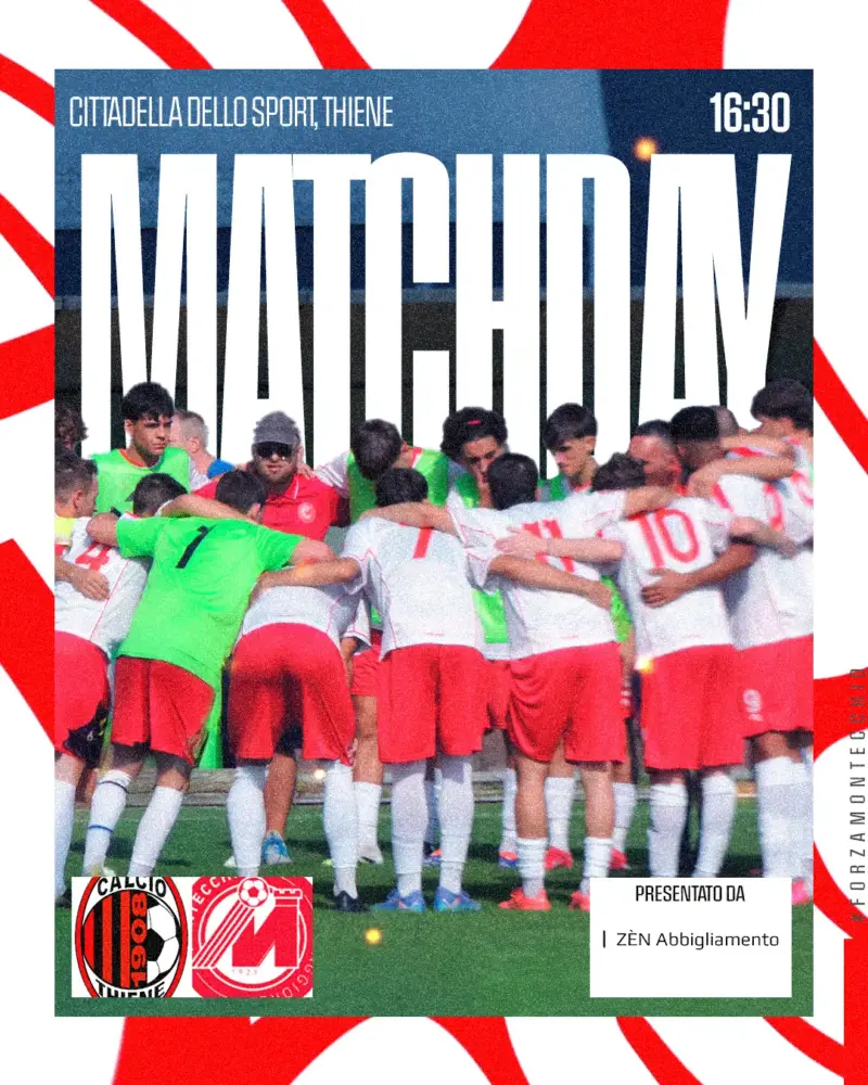 Coppa Italia, matchday: Thiene – Montecchio Maggiore