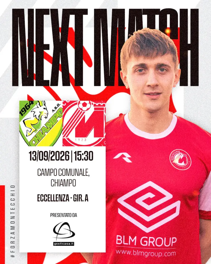 Next match: Chiampo – Montecchio Maggiore