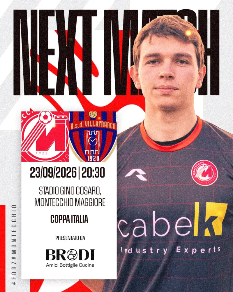 Coppa Italia, next match: Montecchio Maggiore – Villafranca Veronese