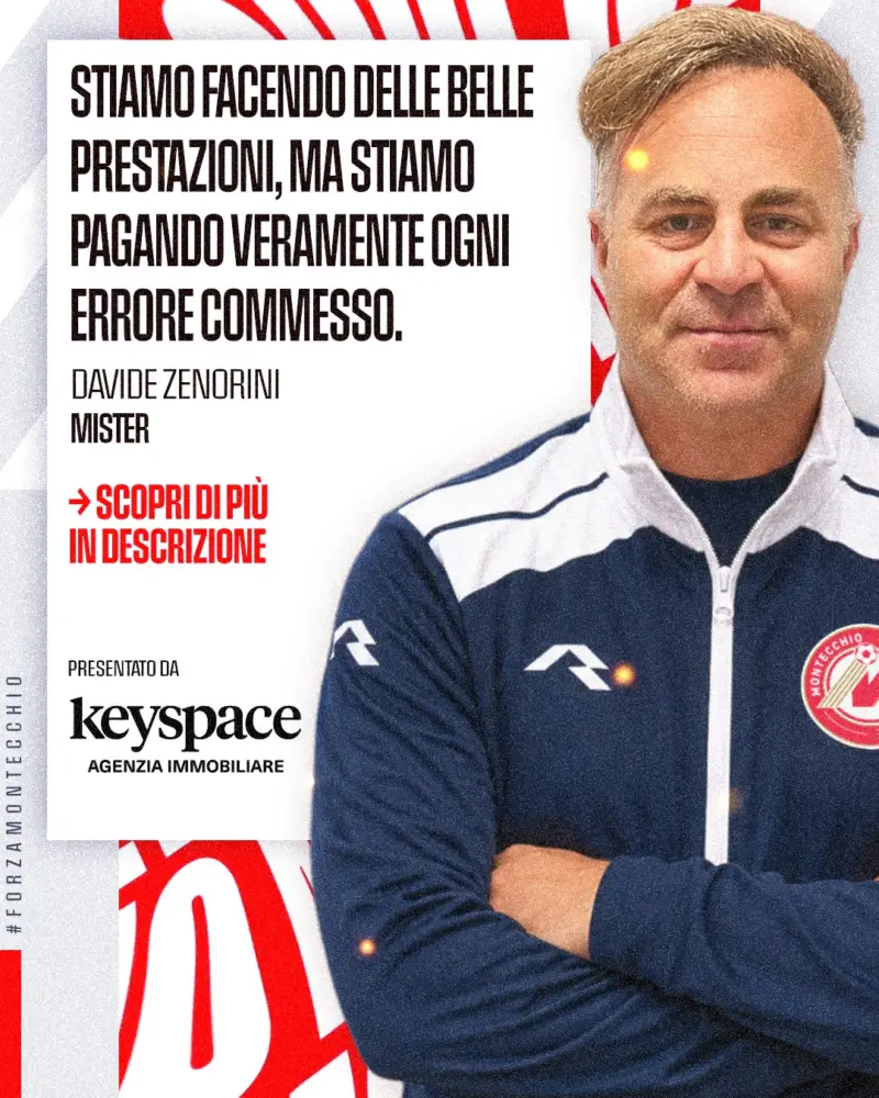 Dopo il 2-2 contro il Montorio, il tecnico biancorosso analizza il momento della squadra:…