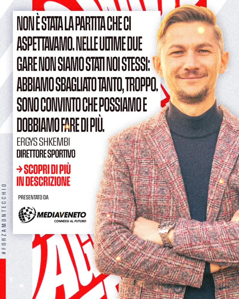 Dopo la sconfitta contro l’Oppeano, il direttore sportivo biancorosso analizza il momento della squadra,…